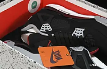 CEMENT  JORDAN BLACK - 4 (2019) BRED 0527